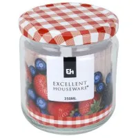 Weckpot 350 ML met schroefdeksel